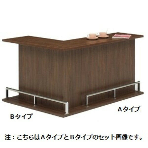 バーカウンターカウンターテーブルB-type単品幅120cmダークブラウン日本製CABAキャバダイニング完成品開梱設置【代引不可】