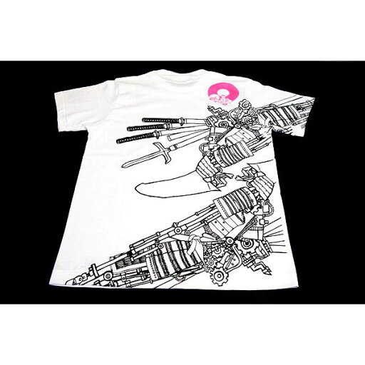 戦国武将Tシャツ 【加藤清正】 XSサイズ 半袖 綿100% ホワイト(白) 〔Uネック おもしろ〕 戦国武将Tシャツ 【加藤清正】 XSサイズ 半袖 綿100% ホワイト(白) 〔Uネック おもしろ〕