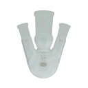 【柴田科学】共通摺合三口丸底フラスコ 200mL 005360-15200