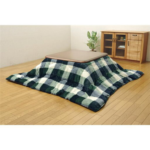 こたつ布団 【長方形 単品 薄掛け グリーン 約190×240cm】 洗える 撥水加工 フランネル 省スペース コンパクト 〔リビング〕【代引不可】 こたつ布団 【長方形 単品 薄掛け グリーン 約190×240cm】 洗える 撥水加工 フランネル 省スペース コンパクト 〔リビング〕【代引不可】