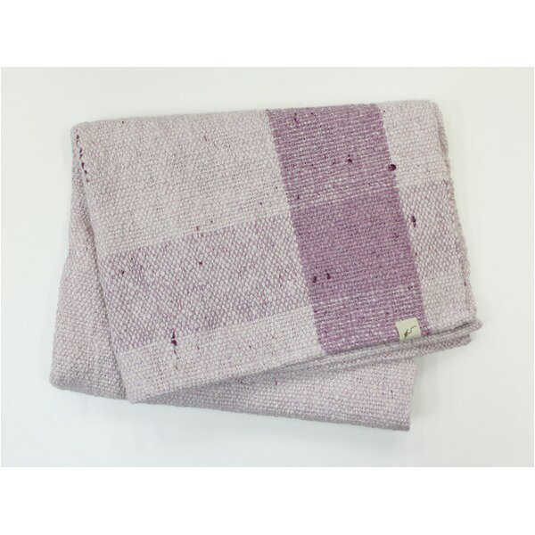 fuwa・fuwanoバスタオル　紅紫