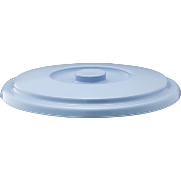【20セット】 ポリバケツ/清掃用品 【フタのみ単品】 15SB用蓋 ブルー 丸型 『ベルク』 〔家庭用品 掃除用品 業務用〕【代引不可】