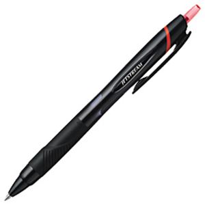 【送料無料】（業務用セット） 油性ボールペン ジェットストリーム 0.7mm 軸色：黒 インク：赤 【×30セット】