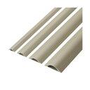 【送料無料】(まとめ) エレコム 床用モール 幅30mm×長さ1m ベージュ LD-GA1207 1本 【×10セット】