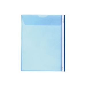 (業務用200セット) キングジム クリアホルダー Mホルダー 733 A4S 青