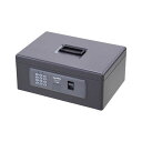 日本アイエスケイ 手提金庫 ダークグレー H-36E(3)