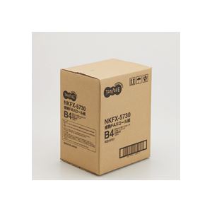 (まとめ) TANOSEE 感熱FAXロール紙 B4 幅257mm×長さ30m 芯内径0.5インチ 表発色 1セット(12本) 【×2セット】