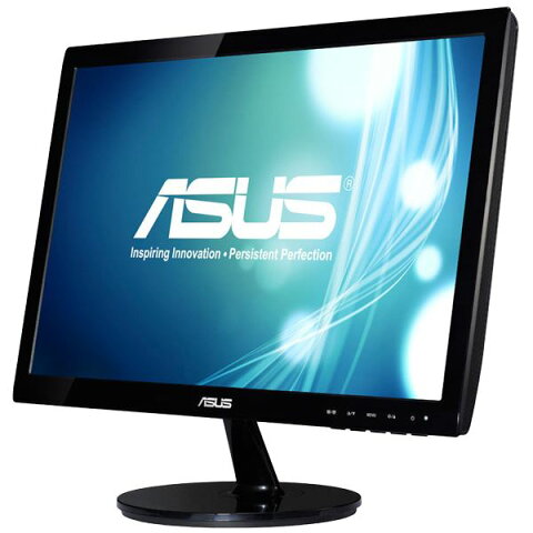 【送料無料】ASUS TeK 18.5型ワイド液晶ディスプレイ ブラック VS197DE