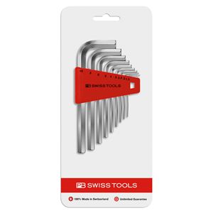 PB SWISS TOOLS 210H-10CN ホルダー付 六角棒レンチ セット 工具 ツール DIY 作業工具 道具 レンチ