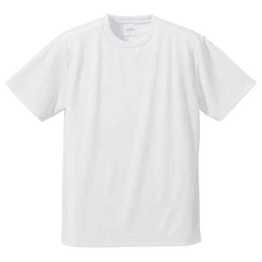 〔5枚セット〕 Tシャツ M ホワイト UVカット 吸汗 速乾 4.1オンス さらさらドライ 半袖 ティーシャツ tシャツ 〔5枚セット〕 Tシャツ M ホワイト UVカット 吸汗 速乾 4.1オンス さらさらドライ 半袖 ティーシャツ tシャツ