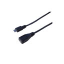 (まとめ)変換名人 USBmicro延長ケーブル90(フル結線) USBMC/CA90F【×10セット】(2)