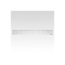 (まとめ) 方眼直定規 2mm厚 CR-HR45R 1本入 【×10セット】
