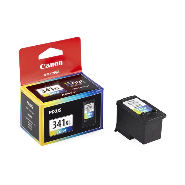 (まとめ) キヤノン Canon FINEカートリッジ BC-341XL 3色一体型 大容量 5214B001 1個 【×3セット】