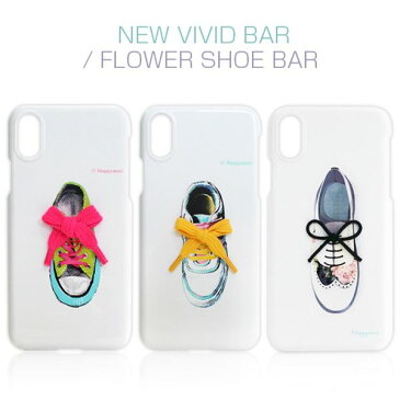 【送料無料】Happymori iPhone X New Vivid Bar ランニングシューズ