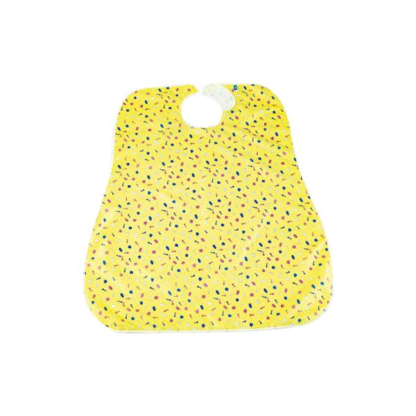 (まとめ)大阪エンゼル 食事用エプロン ディナーエプロン (2)食器クリーム 6070【×5セット】