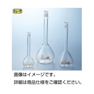 （まとめ）メスフラスコ（イワキ）100ml【×3セット】