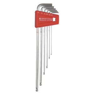 PB SWISS TOOLS 212LH-5 ボール付ロング六角レンチセット（パックナシ）