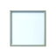 【角額】正方形額・壁掛けひも・アクリル付き ■400角（400×400mm）シルバー