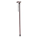 【送料無料】木製杖 ブラウン(寸法:87.5cm)