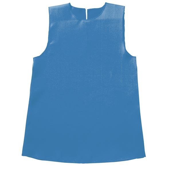 （まとめ）ソフトサテンワンピース Cサイズ（約60cm） 青 【×10個セット】(3)