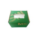 (まとめ)明光商会 シュレッダー用ゴミ袋MSパック Mサイズ 紐付 1箱(200枚)【×3セット】(3)