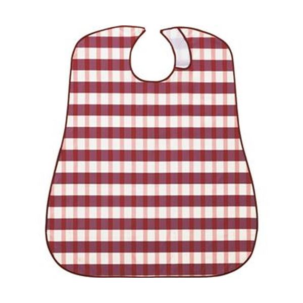 【送料無料】(まとめ)竹虎 ソフラピレンエプロンボーダーチェック ピンク 1枚【×20セット】