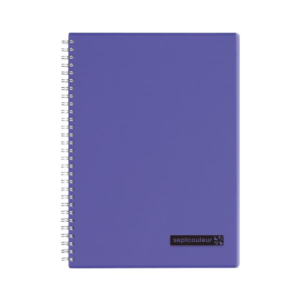 （まとめ） マルマン セプトクルール ノート B5 パープル 【×10セット】