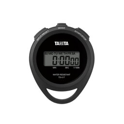 （まとめ）タニタ ストップウオッチ TD-417-BK【×30セット】