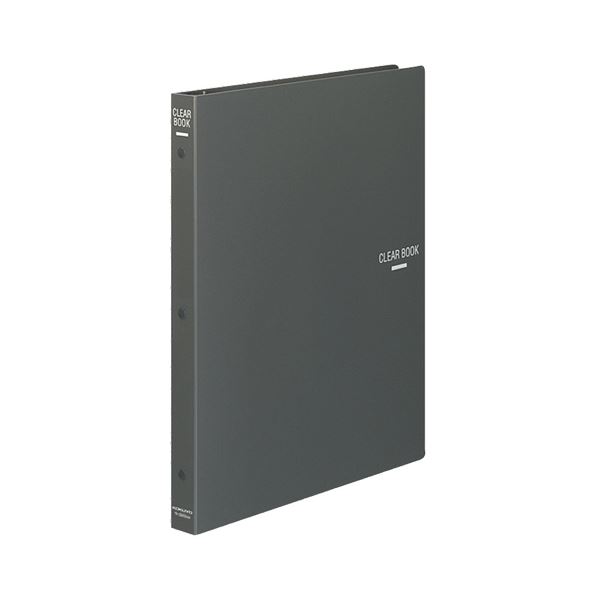 【送料無料】(まとめ) コクヨ クリヤーブック(クリアブック)(替紙式) A4タテ 30穴 18ポケット付属 背幅..