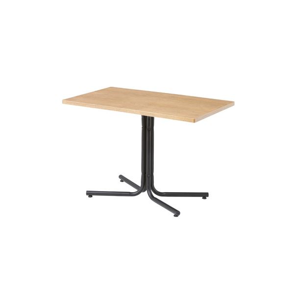 サイドテーブル ミニテーブル 幅100cm ナチュラル 長方形 スチール ダリオ カフェテーブル リビング ダイニング インテリア家具