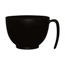 【送料無料】(まとめ)台和 取っ手付きどんぶり 黒 HS-N37 1個【×5セット】