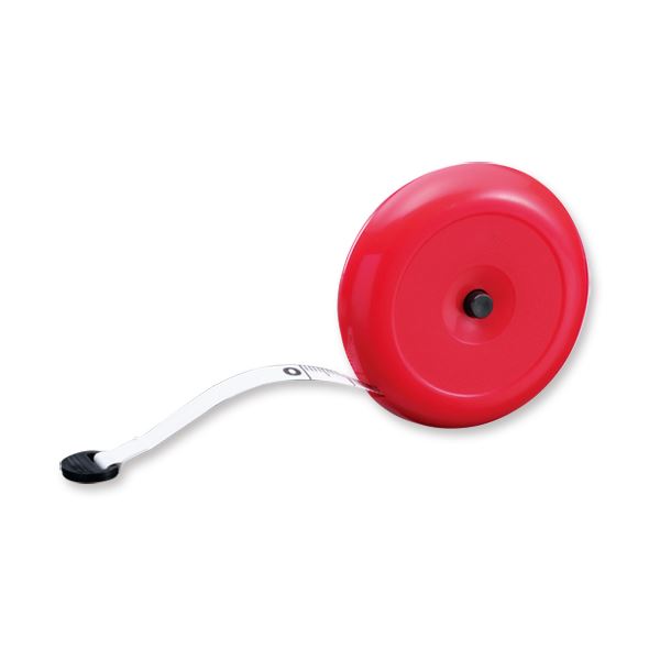 【送料無料】（まとめ）クロバー まんまるメジャー 自動巻150cm 77-142 1個 【×10セット】