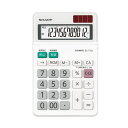 (まとめ)シャープ エルシーメイト電卓 12桁ミニナイスサイズ EL-772J-X 1台【×5セット】(2)