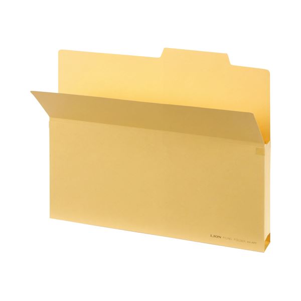 （まとめ）ライオン事務器 持出しフォルダー A4クリーム A4-APF 1冊 【×30セット】(3)
