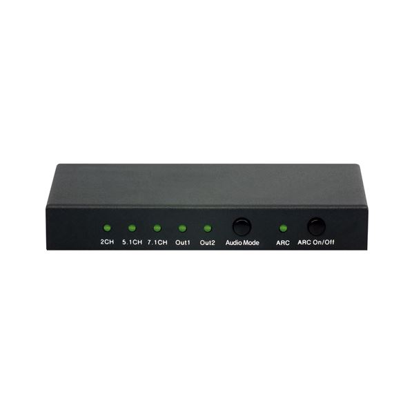 【送料無料】ラトックシステム 4K60Hz/HDCP2.2対応HDMIオーディオ分離器 RS-HD2HDA-4K