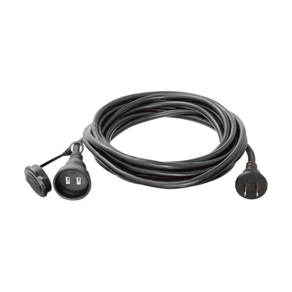 【送料無料】（まとめ）YAMAZEN 防雨型延長コード 5m ECW-S1505 1本 【×5セット】