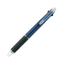 (まとめ) 三菱鉛筆 3色ボールペン ジェットストリーム 0.5mm (軸色 ネイビー) SXE340005.9 1本 【×30セット】(3)