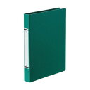 【送料無料】(まとめ) TANOSEEOリングファイル(紙表紙) A4タテ 2穴 220枚収容 背幅36mm 緑 1セット(10冊) 【×10セット】