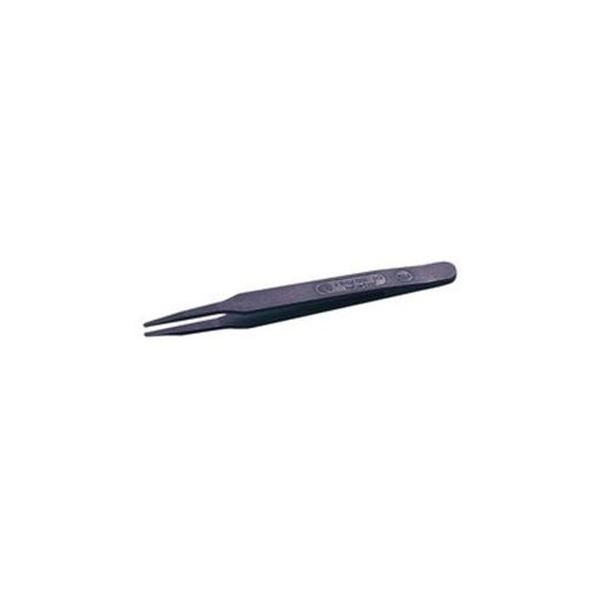 (まとめ)プラスチックピンセット 702ACF 【×5セット】