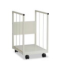 【送料無料】ダンボールストッカー ダンボール収納 幅400×奥行450×高さ645mm キャスター付き コピー用紙保管 ダンボール保管 古紙分別