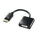 サンワサプライDisplayPort-DVI変換アダプタ AD-DPDVA01 1個(2)