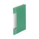 (まとめ)リヒトラブ リクエスト クリヤーブックA4タテ 20ポケット 背幅16mm 緑 G3201-7 1セット(10冊)【×2セット】
