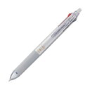 (まとめ)パイロット 多色ゲルインキボールペンフリクションボール3 スリム 0.38mm(軸色:シルバー)LKFBS60UF-S 1本【×10セット】(3)