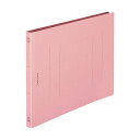 (まとめ) ライオン事務器 フラットファイル(環境) 樹脂押え具 A4ヨコ 150枚収容 背幅18mm ピンク A-516KA4E 1セット(10冊) 【×10セット】(3)