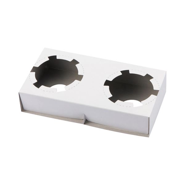 (まとめ) 水野産業 コーン＆カップホルダー 1パック（50枚） 【×10セット】