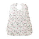 【送料無料】カネモ商事 LOr食事用エプロン花柄ピンク 1セット(5枚)