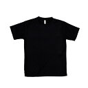 【送料無料】(まとめ)ATドライTシャツ M ブラック 150gポリ100%【×10セット】(4)