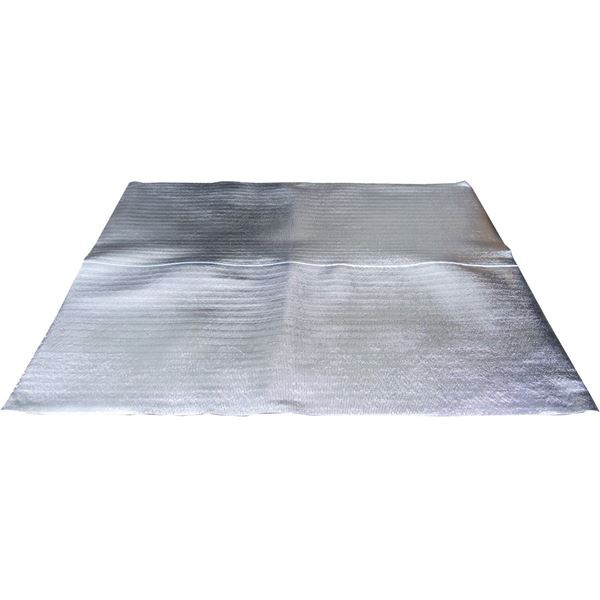 ■サイズ・色違い・関連商品関連商品の検索結果一覧はこちら■商品内容【ご注意事項】この商品は下記内容×16セットでお届けします。クッション性の良い厚手のレジャーシート。 ピクニック、バーベキュー、ビーチなどの行楽や、子供の運動会での敷物などに。 約5〜6人座れる180×180cmサイズ。 地面の冷たさを遮断する片面はアルミ、片面は白のレジャーシート。 汚れても拭き取りやすい。■商品スペック・サイズ（約）:幅180×奥行180×厚み0.2cm・ 材質:アルミ蒸着フィルム、発泡ポリエチレン■送料・配送についての注意事項●本商品の出荷目安は【3 - 8営業日　※土日・祝除く】となります。●お取り寄せ商品のため、稀にご注文入れ違い等により欠品・遅延となる場合がございます。●本商品は仕入元より配送となるため、沖縄・離島への配送はできません。