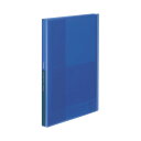 (まとめ)コクヨ クリヤーブック(Glassele) 固定式 A4タテ 40ポケット ブルー ラ-GL40B 1冊 【×30セット】(3)