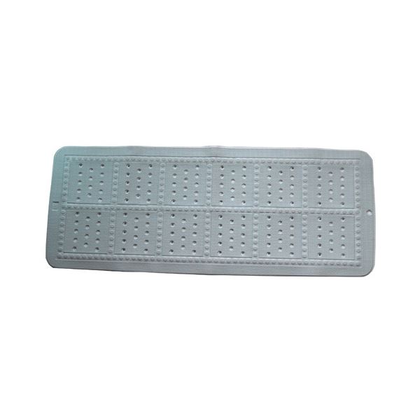 (まとめ）滑り止めバスマット Lサイズ ブルー【×3セット】